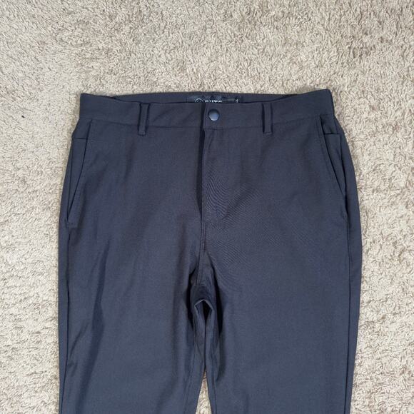 Cuts Clothing AO Jogger Pants Mens Size Medium Black Slim Fit Tapered Stretch - Picture 2 of 11